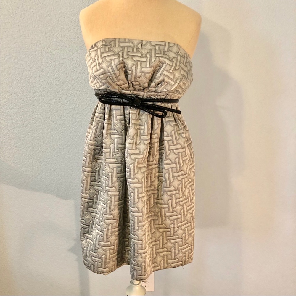 Mint Jodi Arnold Strapless Dress